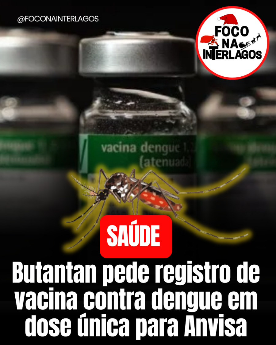 Instituto Butantan pede registro de vacina contra dengue na Anvisa
