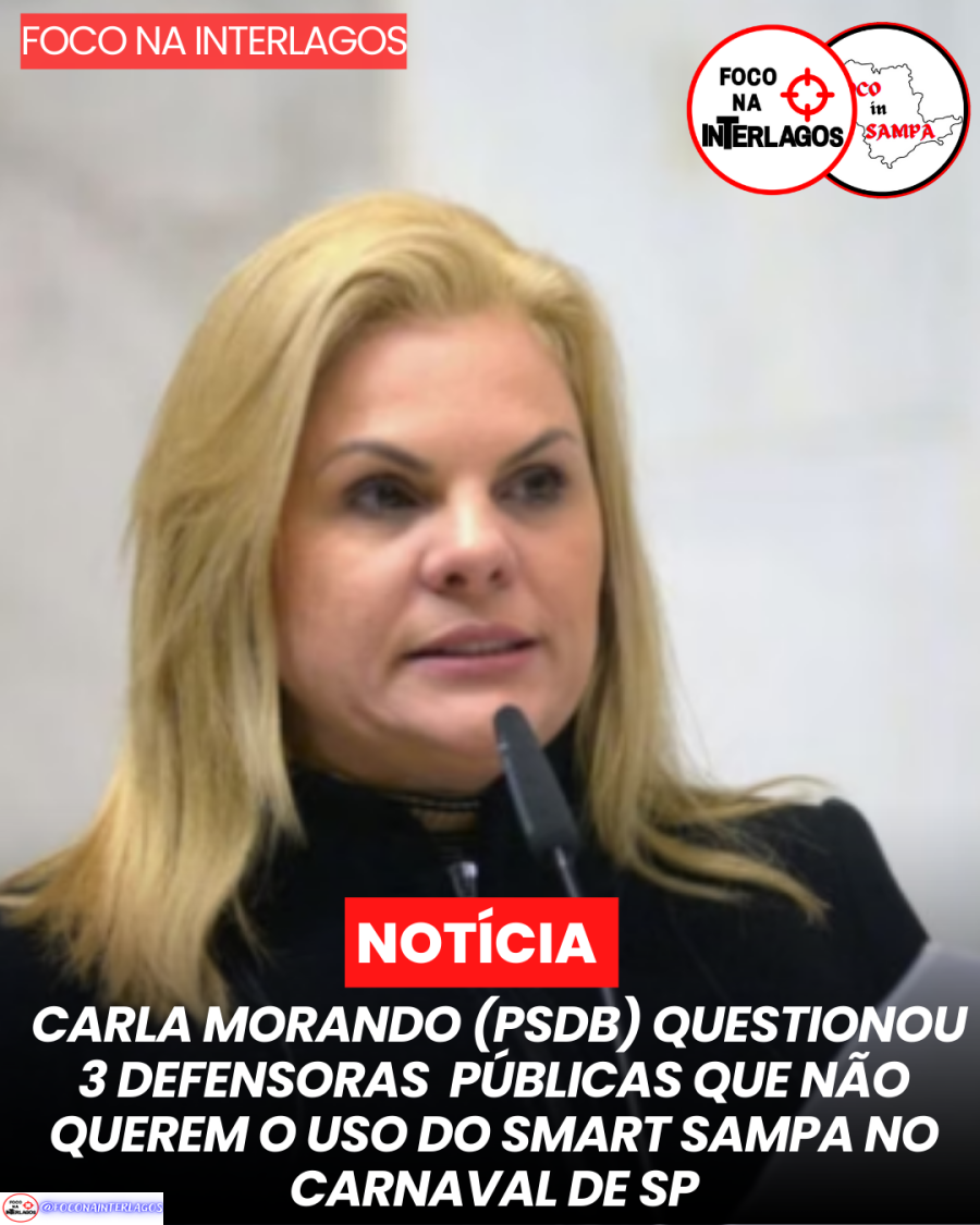 Defensora que questionou Smart Sampa no Carnaval é alvo de deputada